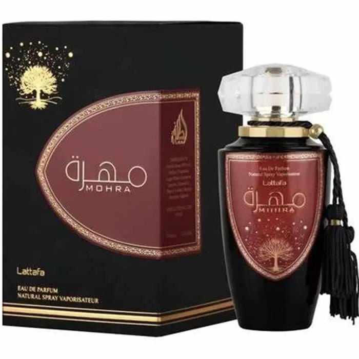 LATTAFA MOHRA EAU DE PARFUM SPRAY 100ML - Afanaya
